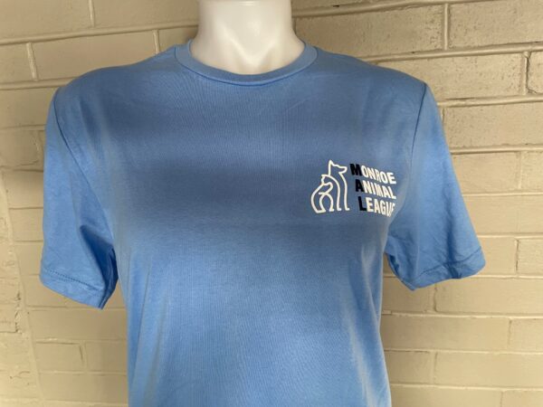 Prevent a Litter Carolina Blue T-Shirt Front